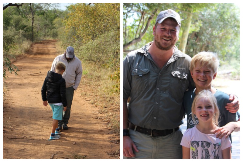 kids on safari